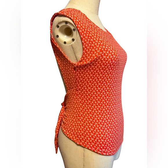 Urban Outfitters Kimchi Blue Talia Backless Boatneck Top Red Size M - Picture 8 of 12
